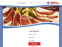 Tablet Screenshot of blufish.ca